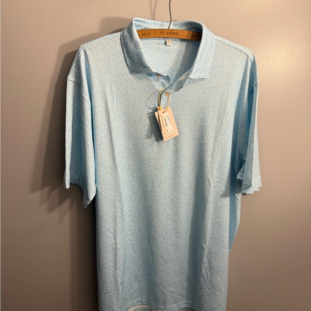 Peter Millar Mezcal Crown Sport Crown Sport Performance Polo NWT - Picture 6 of 11